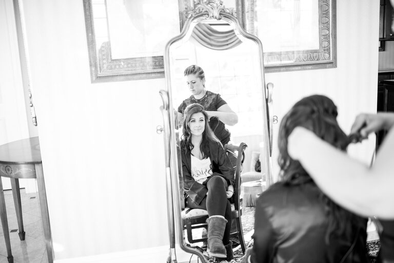 New York Wedding Bridal Suite Getting Ready Kaitlyn Ferris