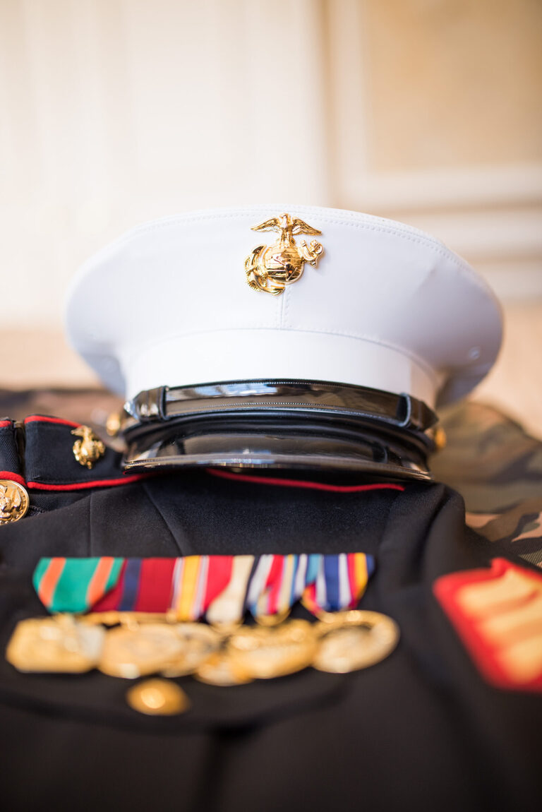 Kaitlyn Ferris Wedding Photographer Reception Portraits New York Military Wedding