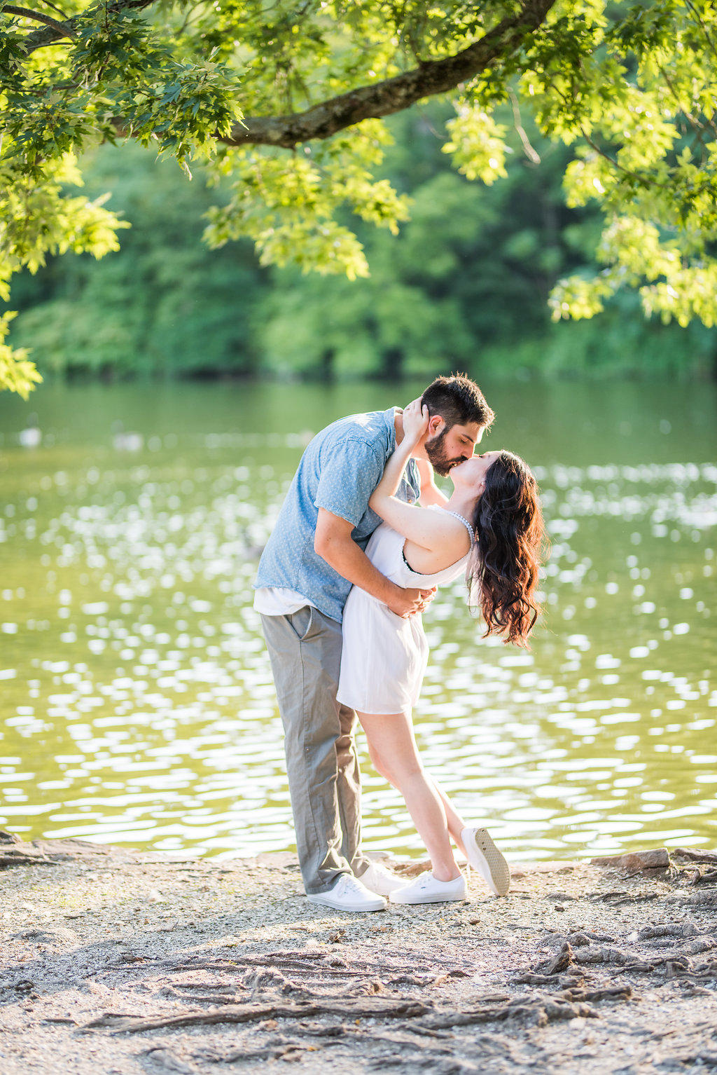 A Laid Back Engagement Session at Avalon Park in Stonybrook