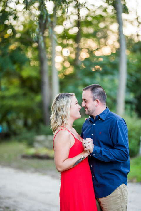 couple dancing in greenery Kaitlyn Ferris engaged 