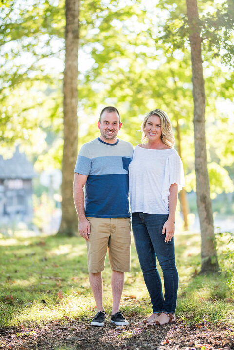 golden hour light couple Kaitlyn Ferris engaged 