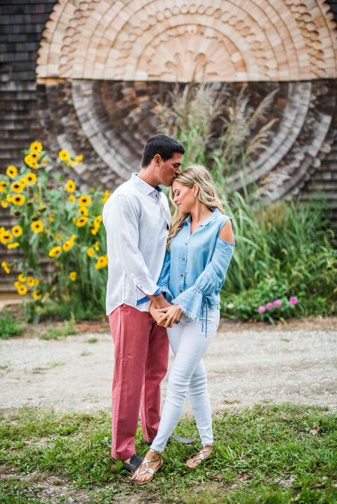 holding each other romantic engagement