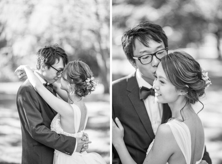 black and white couple details Kaitlyn Ferris photography garden wedding