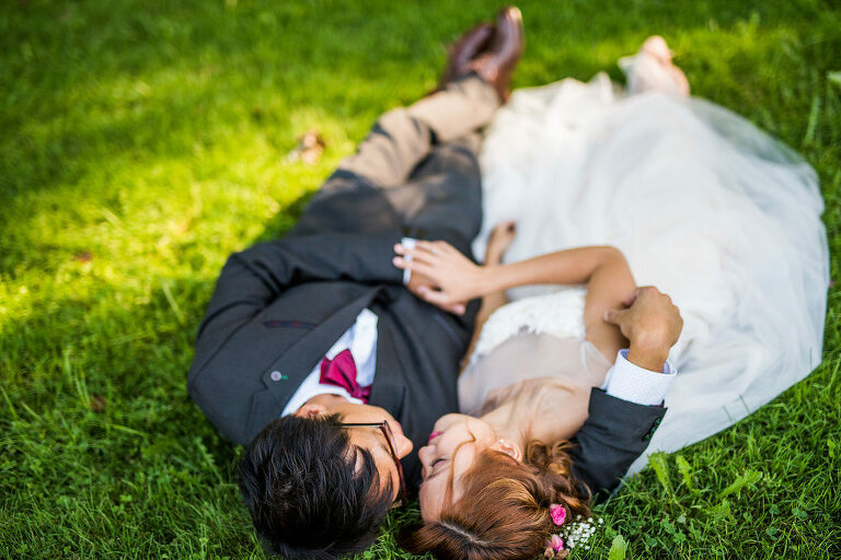 close up laying down Kaitlyn Ferris photography garden wedding
