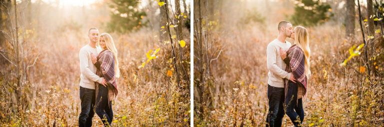 Fall Foliage Engagement Session Kaitlyn Ferris Photography Long Island Wedding and Engagement Photographer