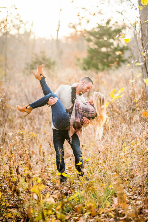 Fall Foliage Engagement Session Kaitlyn Ferris Photography Long Island Wedding and Engagement Photographer