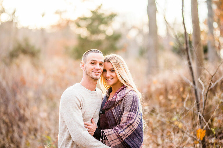 Fall Foliage Engagement Session Kaitlyn Ferris Photography Long Island Wedding and Engagement Photographer