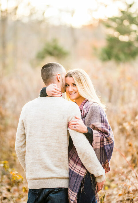 Fall Foliage Engagement Session Kaitlyn Ferris Photography Long Island Wedding and Engagement Photographer