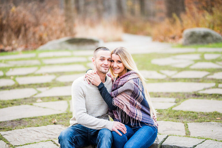 Fall Foliage Engagement Session Kaitlyn Ferris Photography Long Island Wedding and Engagement Photographer