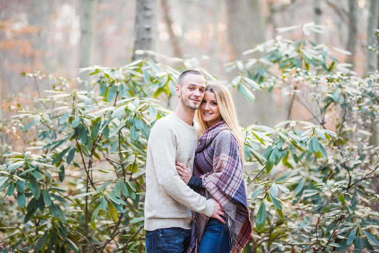 Fall Foliage Engagement Session Kaitlyn Ferris Photography Long Island Wedding and Engagement Photographer