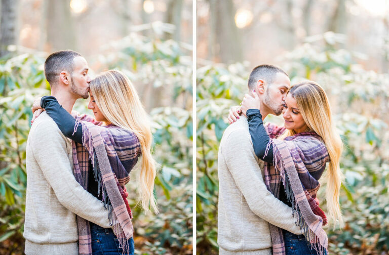 Fall Foliage Engagement Session Kaitlyn Ferris Photography Long Island Wedding and Engagement Photographer