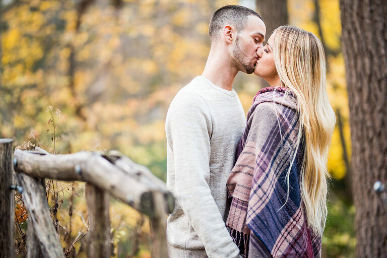 Fall Foliage Engagement Session Kaitlyn Ferris Photography Long Island Wedding and Engagement Photographer