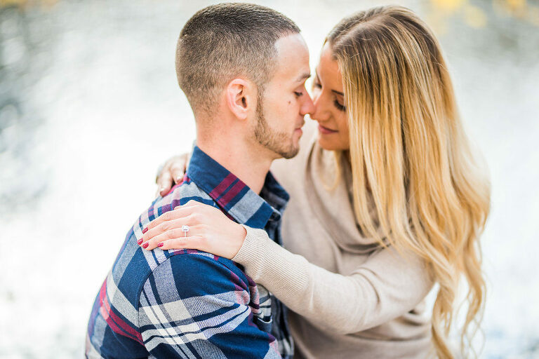 Fall Foliage Engagement Session Kaitlyn Ferris Photography Long Island Wedding and Engagement Photographer
