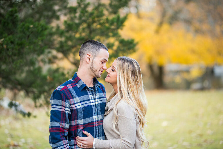 Fall Foliage Engagement Session Kaitlyn Ferris Photography Long Island Wedding and Engagement Photographer