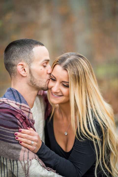 Fall Foliage Engagement Session Kaitlyn Ferris Photography Long Island Wedding and Engagement Photographer