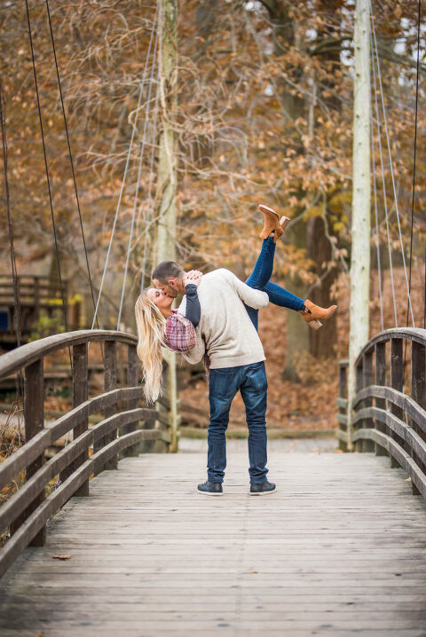 Fall Foliage Engagement Session Kaitlyn Ferris Photography Long Island Wedding and Engagement Photographer