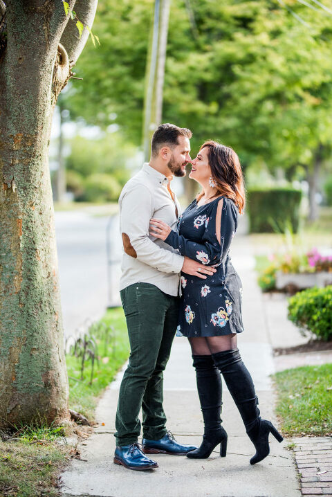 Autumn Engagement Session Kaitlyn Ferris Photography Long Island Wedding Photographer