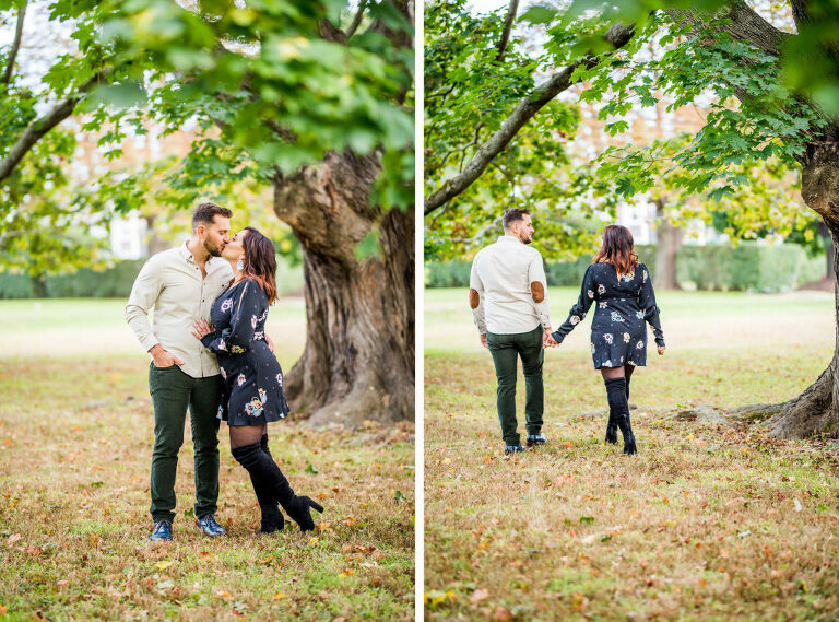 Autumn Engagement Session Kaitlyn Ferris Photography Long Island Wedding Photographer