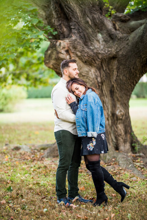 Autumn Engagement Session Kaitlyn Ferris Photography Long Island Wedding Photographer