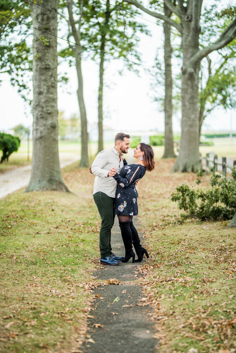 Autumn Engagement Session Kaitlyn Ferris Photography Long Island Wedding Photographer