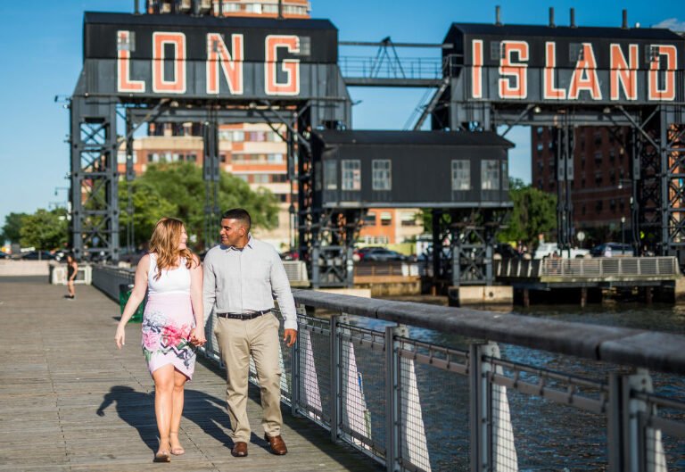 Long Island City Engagement Shoot | Gantry Park Engagement Shoot | Long Island Wedding Photographer10