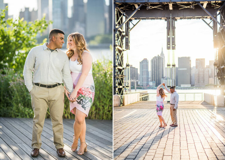 Long Island City Engagement Shoot | Gantry Park Engagement Shoot | Long Island Wedding Photographer5