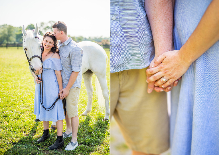 Equestrian Engagement Shoot | Horse Farm Engagement Shoot | Nortth Fork Weddinng Photographer2