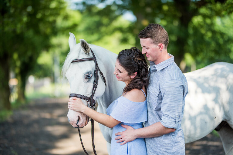Equestrian Engagement Shoot | Horse Farm Engagement Shoot | Nortth Fork Weddinng Photographer6