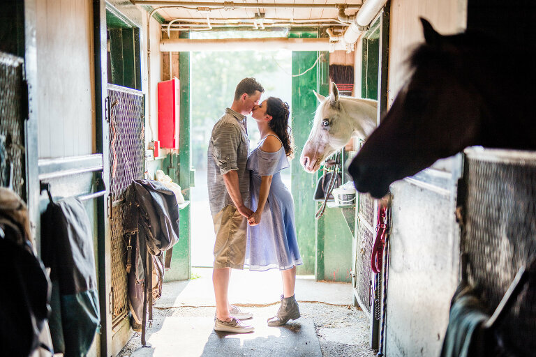 Equestrian Engagement Shoot | Horse Farm Engagement Shoot | Nortth Fork Weddinng Photographer7